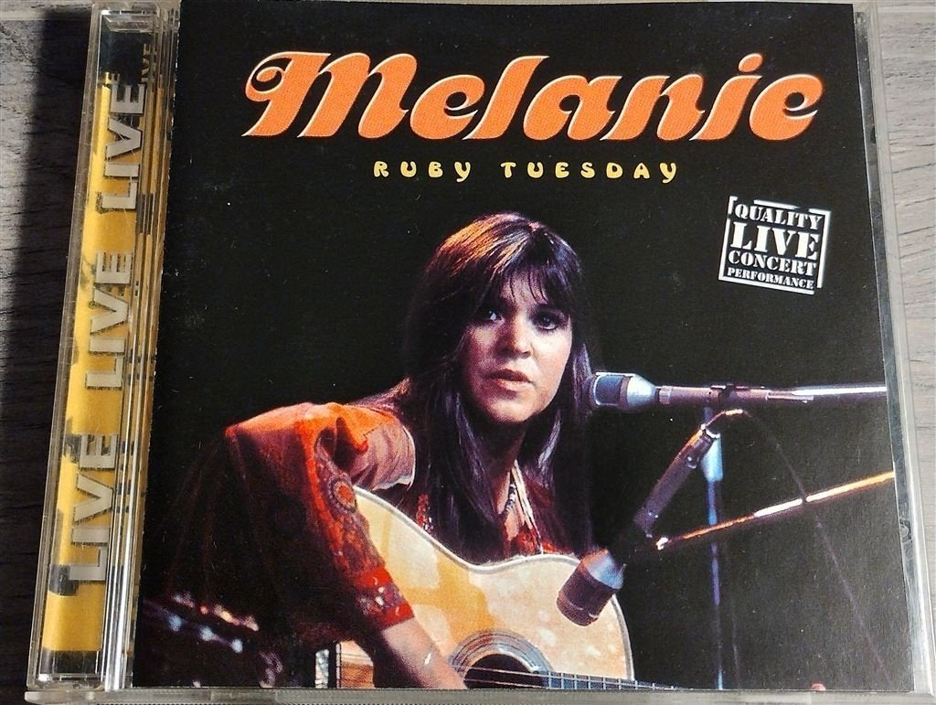 Melanie - Ruby Tuesday [Live], Ophalen of Verzenden, Zo goed als nieuw
