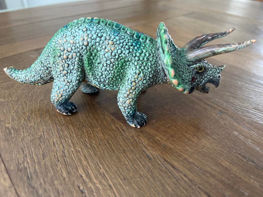 Triceratops Dinosaurus Speelgoedfiguur, Ophalen of Verzenden, Gebruikt, Jongen of Meisje