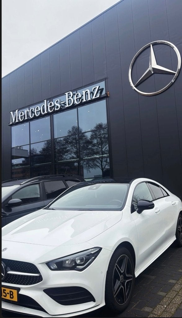 Mercedes-Benz CLA 250 e 218pk 8G-DCT 2021 Wit, CLA, Zwart, 160 pk, Leder en Stof
