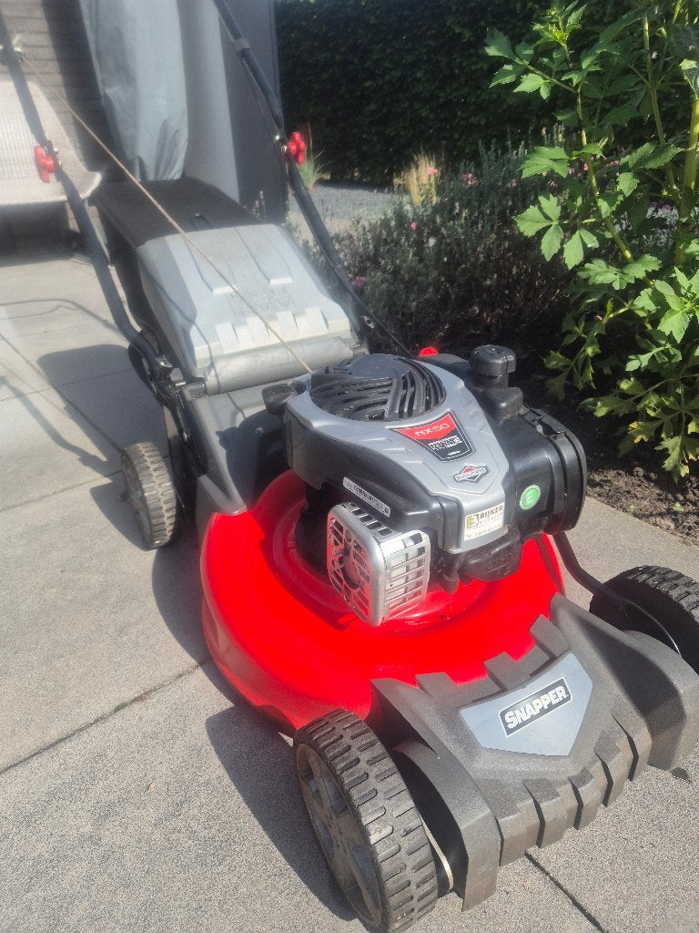Snapper NX-50 Benzine Grasmaaier Briggs&Stratton 140cc, Ophalen, Cirkelmaaier, Gebruikt, 40 t/m 49 cm