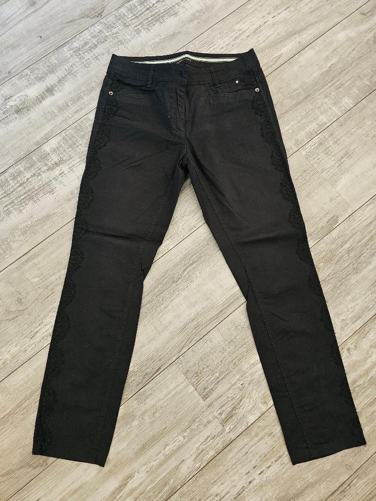 @ Zwarte broek met details maat N2 38 marccain sports, Maat 38/40 (M), Zwart, Ophalen of Verzenden, Lang