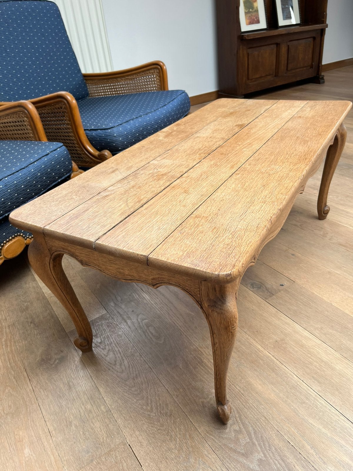 Eiken salontafel, Ophalen, Minder dan 50 cm, Gebruikt, 50 tot 100 cm