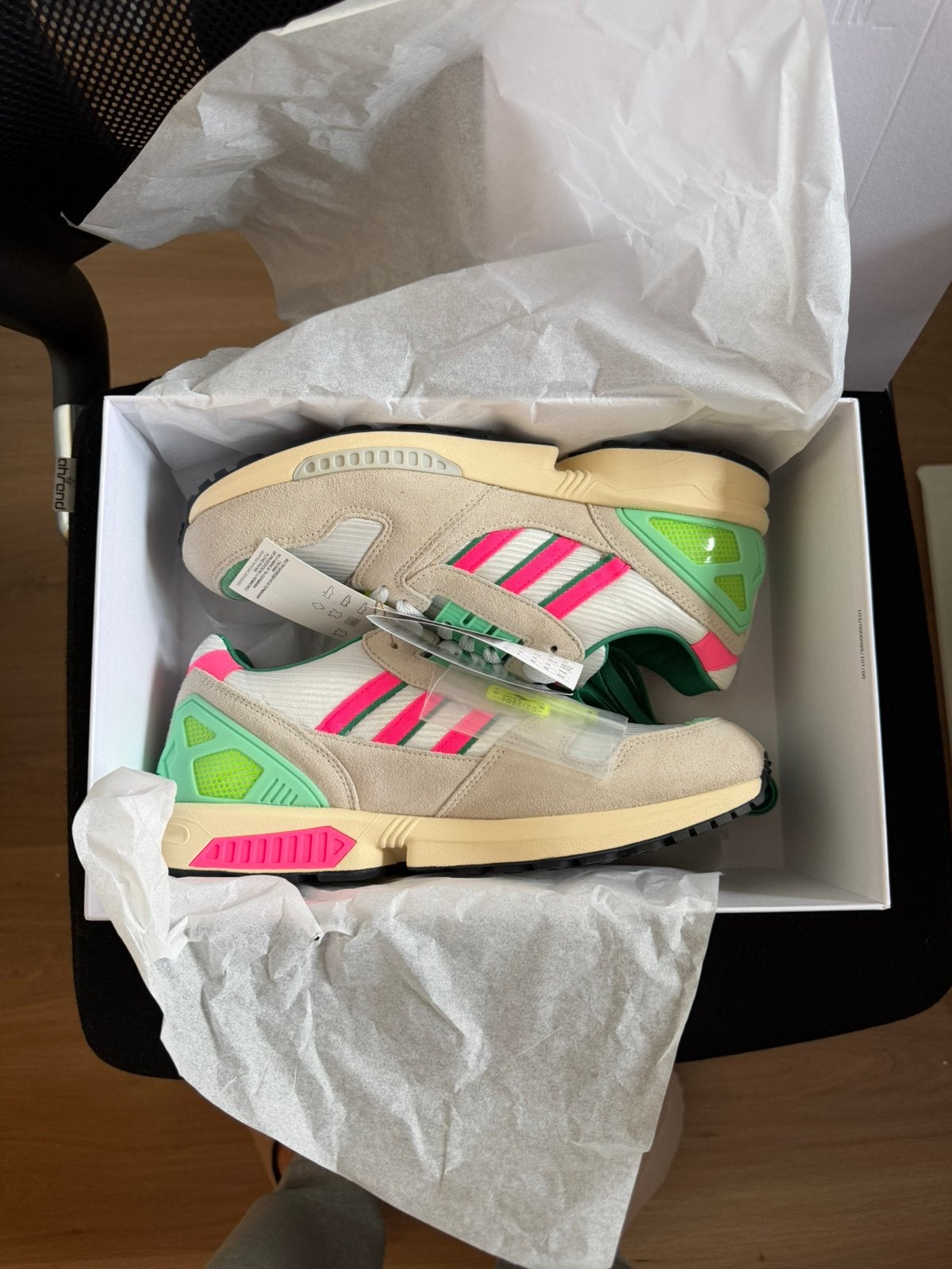 Adidas ZX 8000 Made in Germany "Lucid Pink Green", Kleding | Heren, Overige kleuren, Nieuw, Ophalen of Verzenden, Sneakers of Gympen