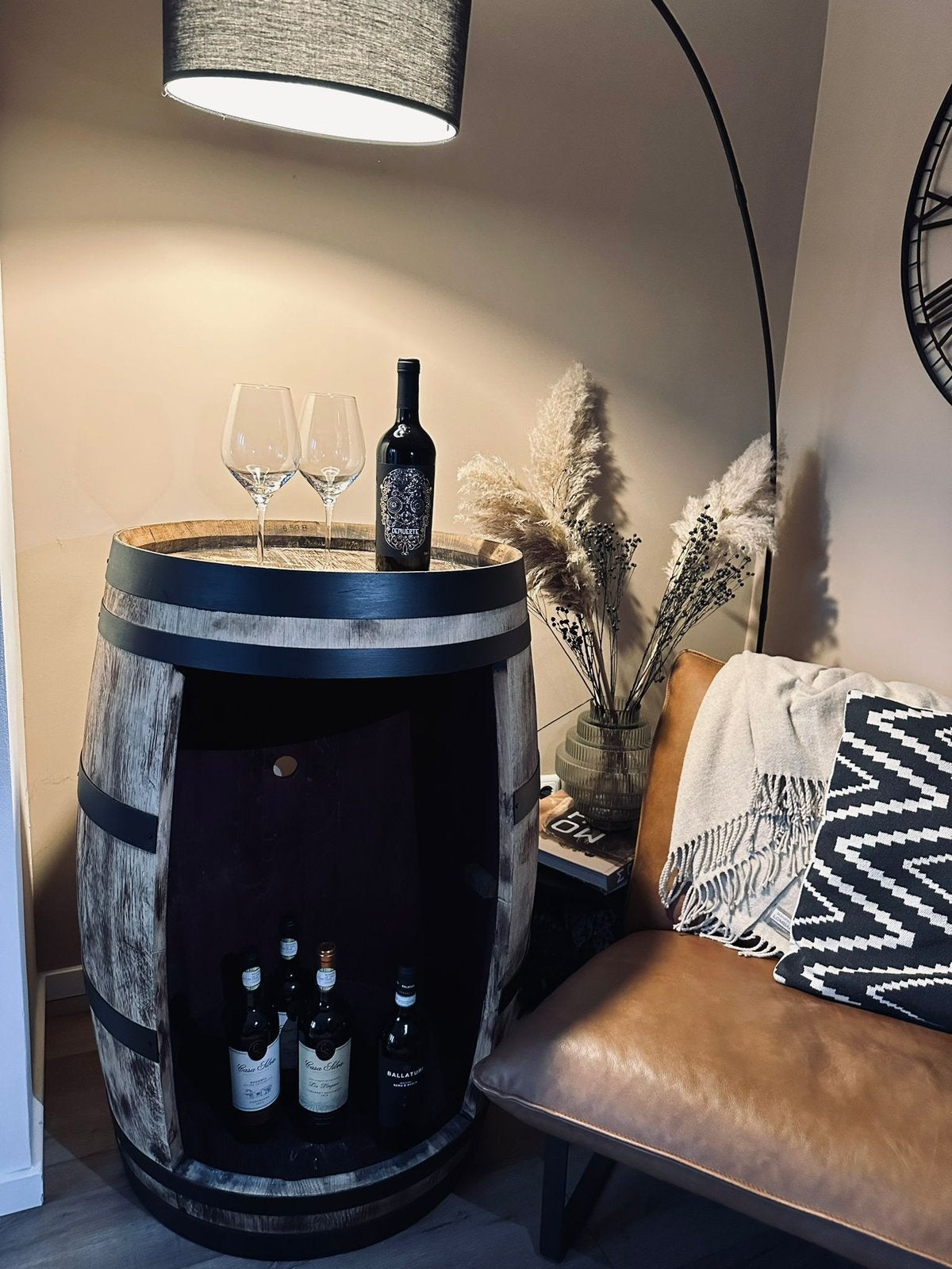 Barrel bar | wijnvat | drankkast, R, R, R, Ophalen of Verzenden
