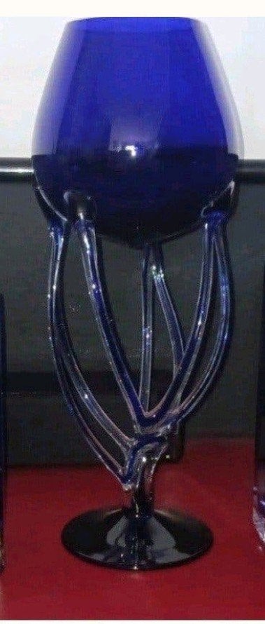 Vaas jozefina blauw, Antiek en Kunst, Ophalen of Verzenden