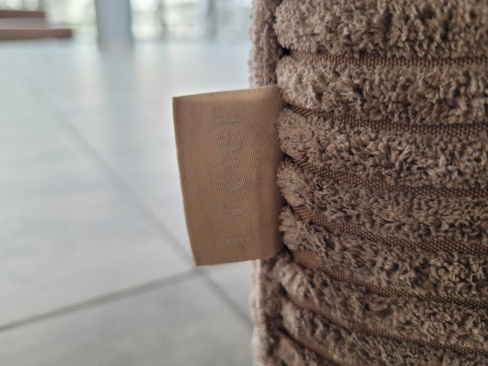 Foto 11 van ✳️ OUTLET taupe ribstof LeGer hoekbank 285x165 | BEZORGEN