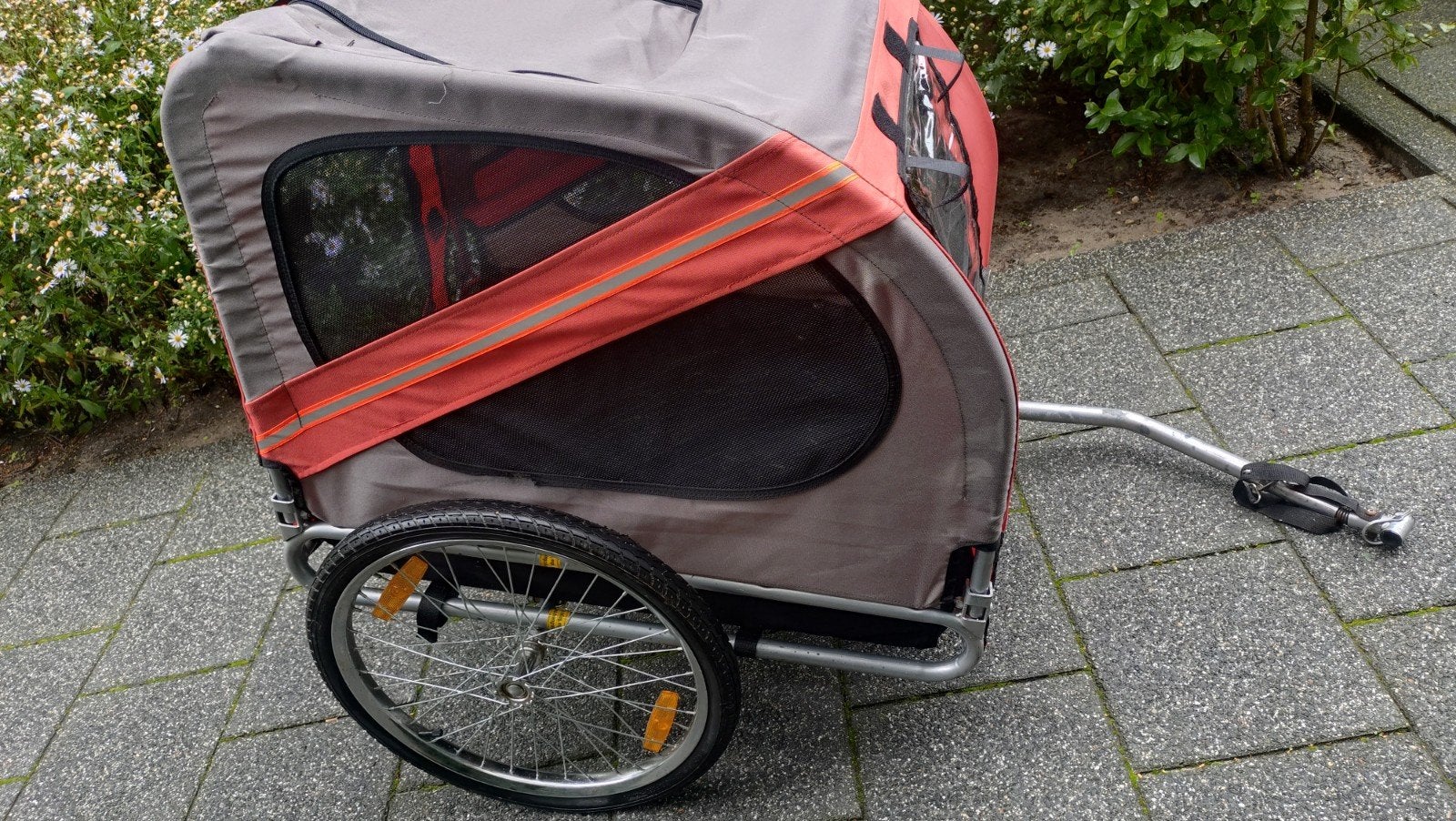 Zeer degelijke hondenkar fiets, Ophalen, Gebruikt, Opvouwbaar, 20 tot 40 kg