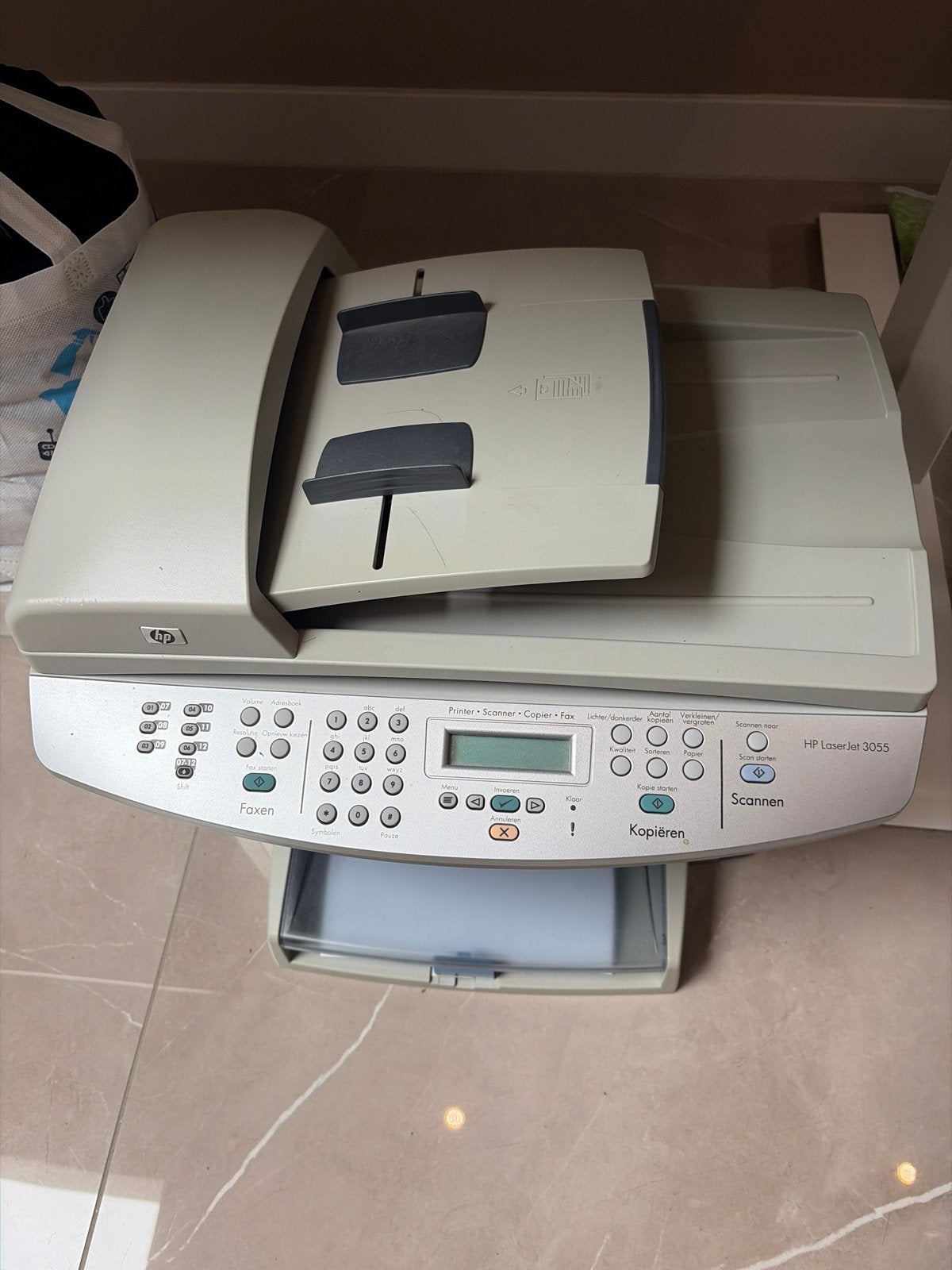 HP LaserJet 3055 All-in-One Printer, Computers en Software, Printers, Ophalen, Gebruikt, Faxen, All-in-one