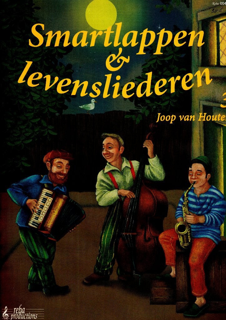 Bladmuziek Smartlappen en levensliederen deel 3, Muziek en Instrumenten, Ophalen of Verzenden, Zo goed als nieuw, Les of Cursus