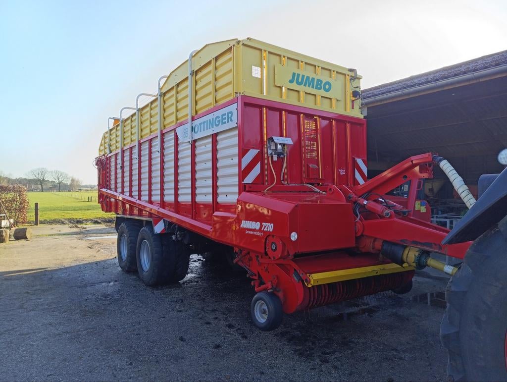 Pottinger Jumbo 7210d, krone mx 350gd, Zakelijke goederen, Agrarisch | Werktuigen, Ophalen, Weidebouw