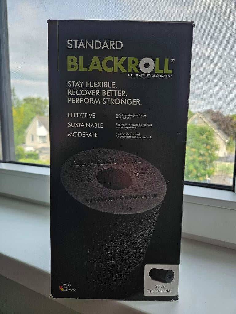 Blackroll Foamroller, Sport en Fitness, Fitnessmaterialen, Ophalen, Zo goed als nieuw, Benen, Foamroller