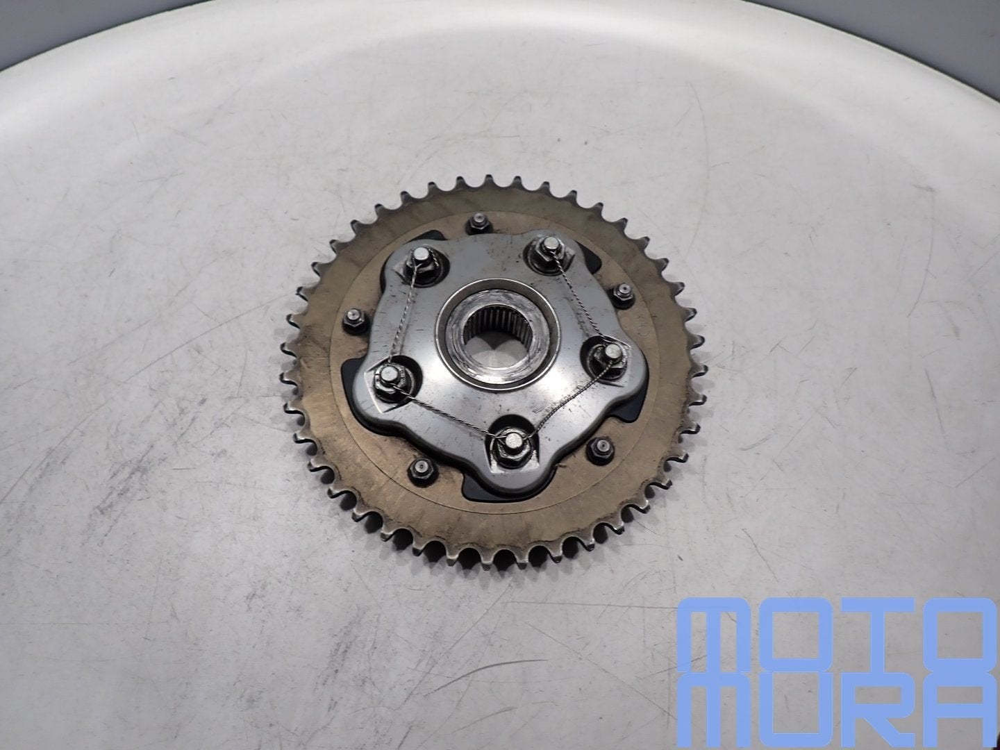 Ducati 848 EVO 2011 - 2013 achtertandwiel tandwiel achter ta, Motoren, Gebruikt, -, -, Ophalen of Verzenden