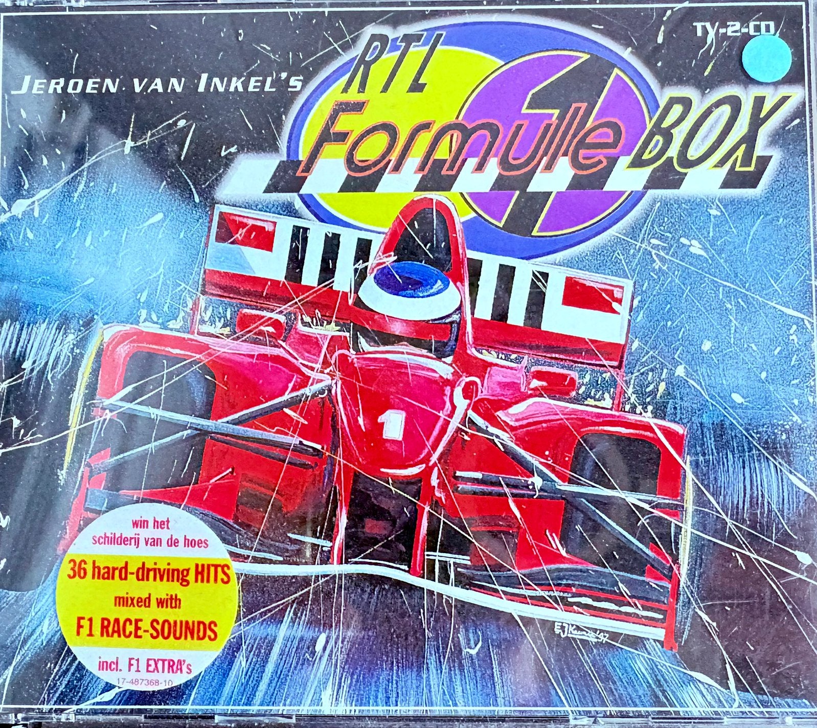 Dubbel cd met muziek uit de jaren ‘90 + Formule 1 geluiden, Cd's en Dvd's, Ophalen of Verzenden, Zo goed als nieuw, Inclusief boekje