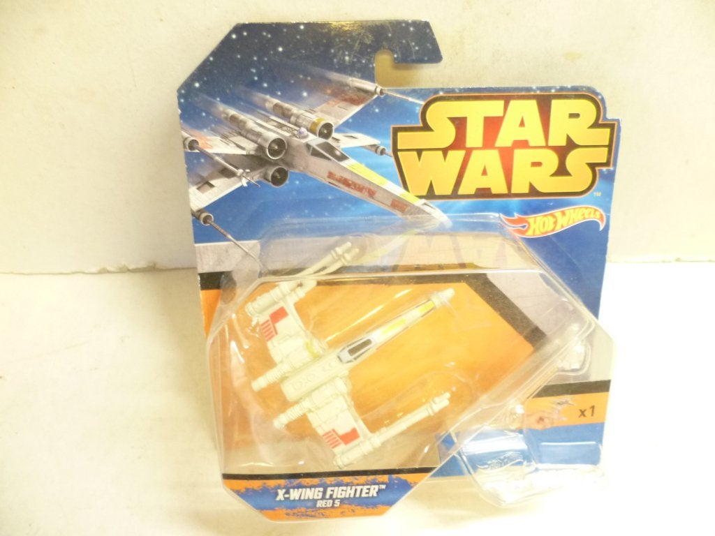 Star Wars Hot Wheels Mattel 2015 X Wing Fighter Red 5 film, Ophalen of Verzenden, Nieuw, Replica