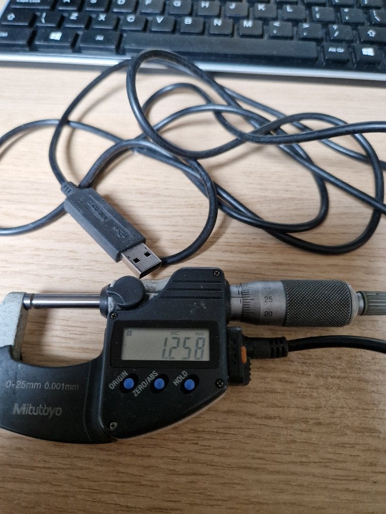 mitutoyo micrometer, Doe-het-zelf en Verbouw, Ophalen of Verzenden, Gebruikt, Metaaldraaibank