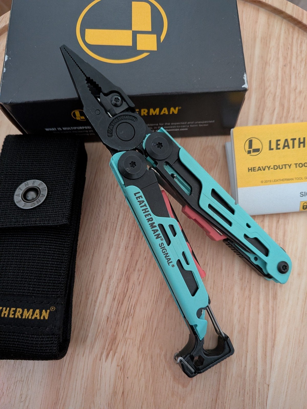 leatherman signal Aqua/Zwart, Ophalen of Verzenden, Nieuw