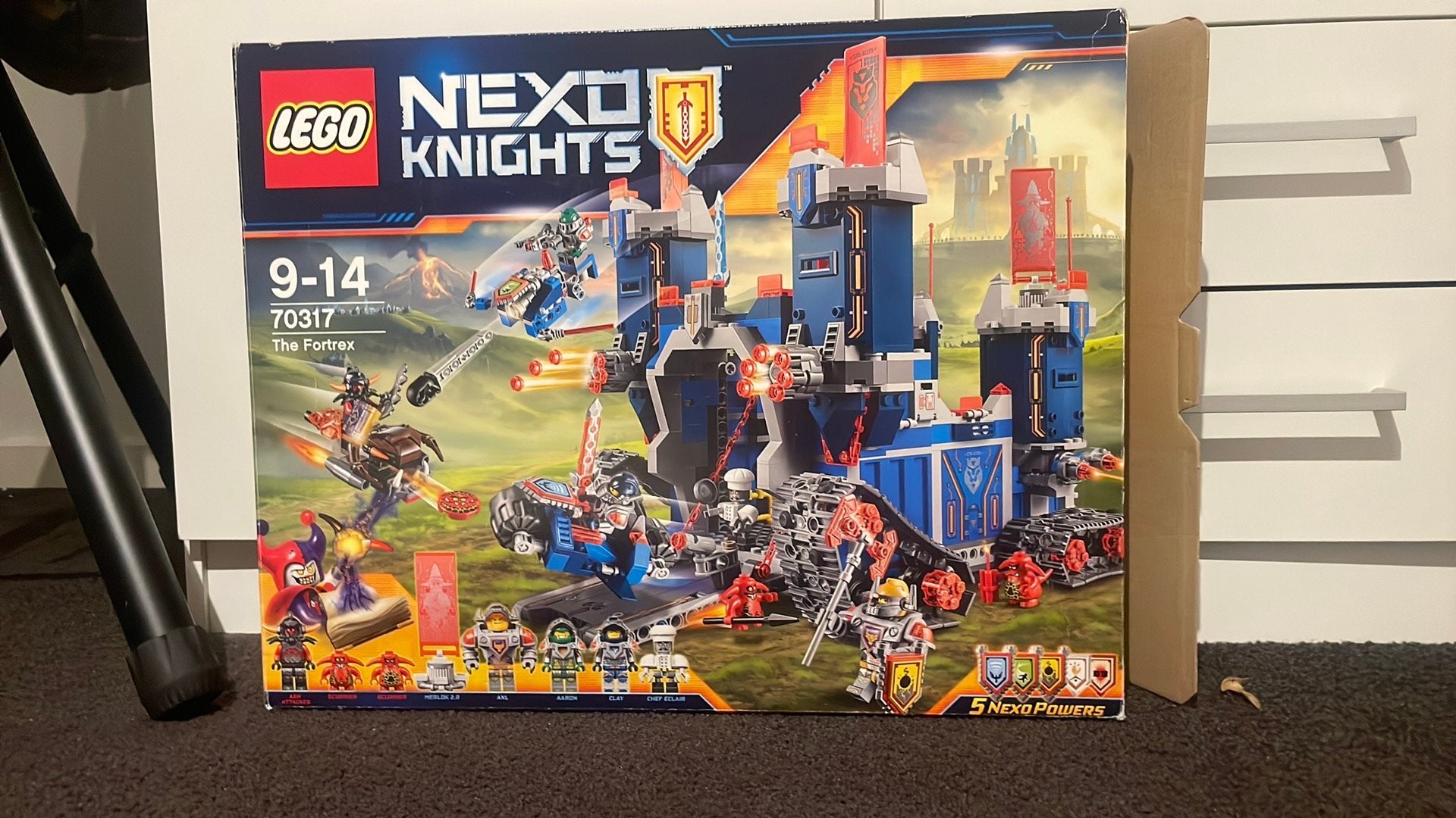 Lego nexo knights 70317 the fortrex, Ophalen of Verzenden, Zo goed als nieuw