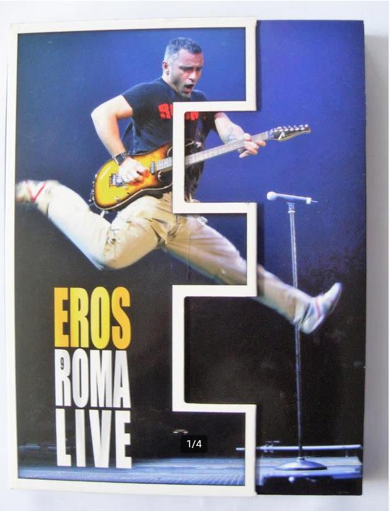 Eros Ramazzotti (originele dvd's) Roma Live, Alle leeftijden, Ophalen of Verzenden, Zo goed als nieuw