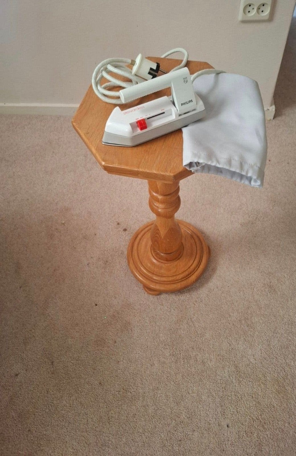 Vintage Philips Stewardess Strijkijzer met Snoer, Ophalen of Verzenden, Gebruikt, Strijkijzer met snoer