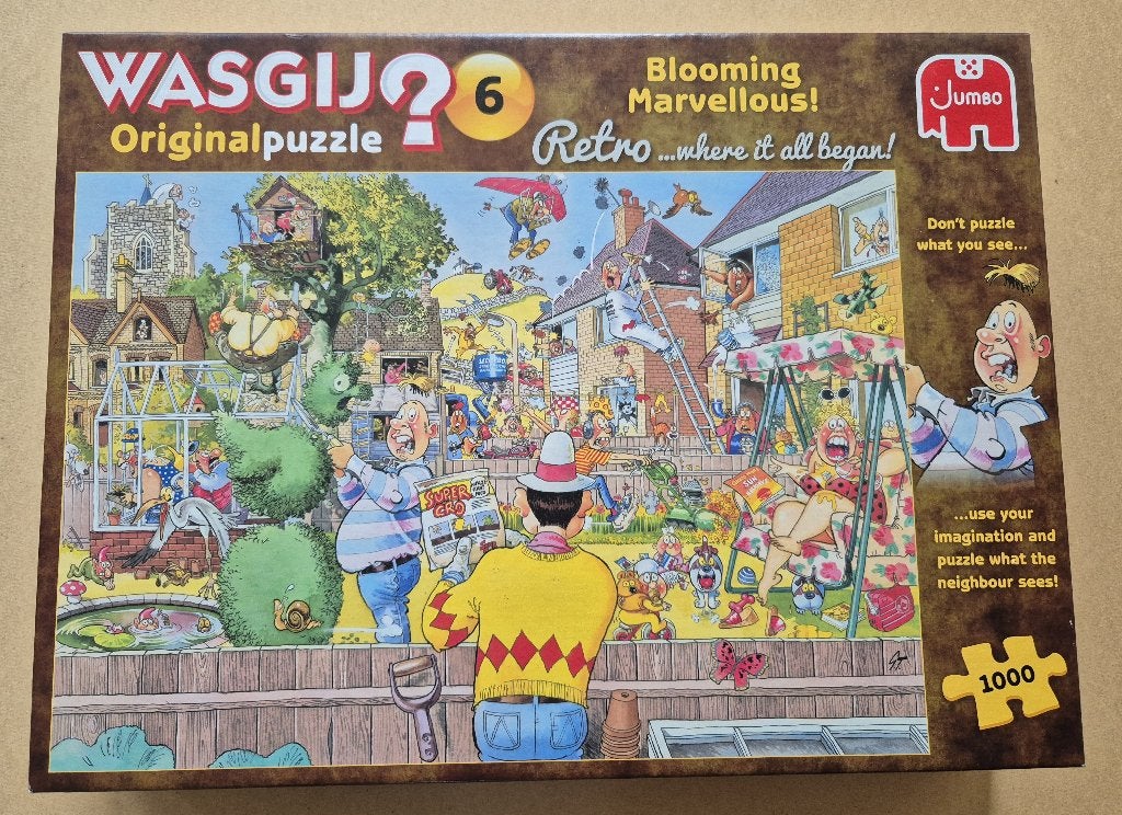 Wasgij Original 6 - Het groeit als kool! - 1000 stukjes, Ophalen, 500 t/m 1500 stukjes, Zo goed als nieuw, Legpuzzel