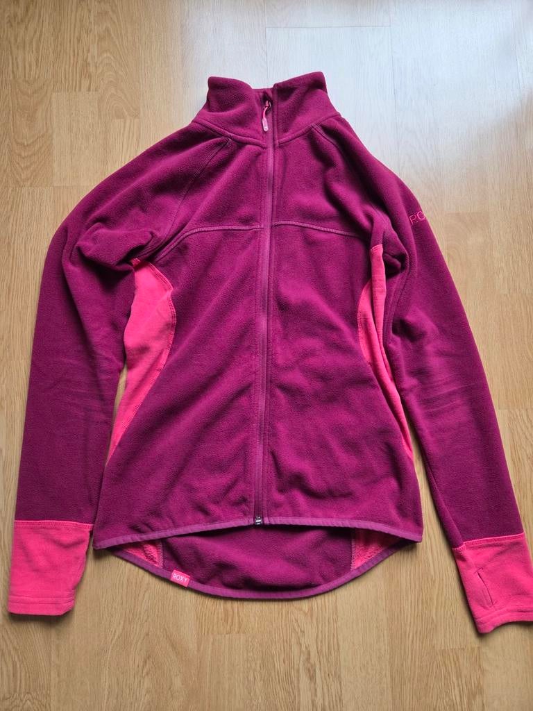 Roxy roze/bordeaux shirt, Ophalen of Verzenden, Zo goed als nieuw, Roze