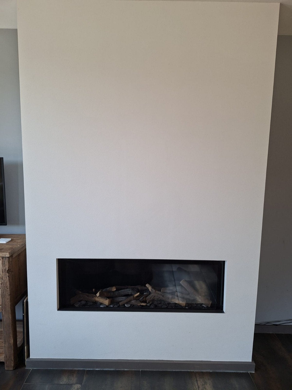 M Design Luna 1300 Gas kachel - Inbouw Gashaard, Ophalen, Gebruikt, Inbouwhaard, Gashaard