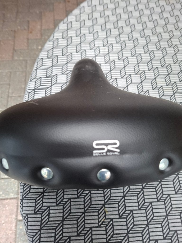 zadel voor fiets, Fietsen en Brommers, Ophalen, Gebruikt, Zadel