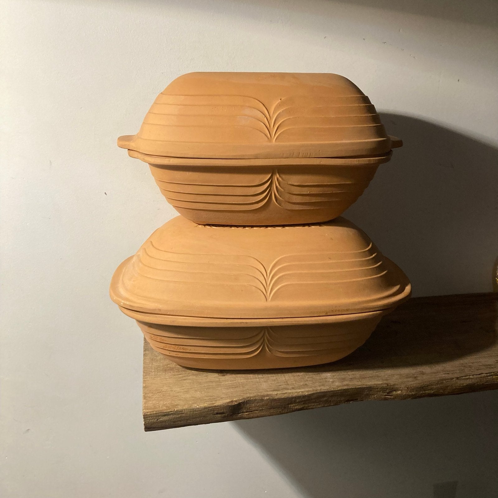 Römertopf Modern Look ovenschalen (2 stuks) nog nieuw, Ophalen of Verzenden