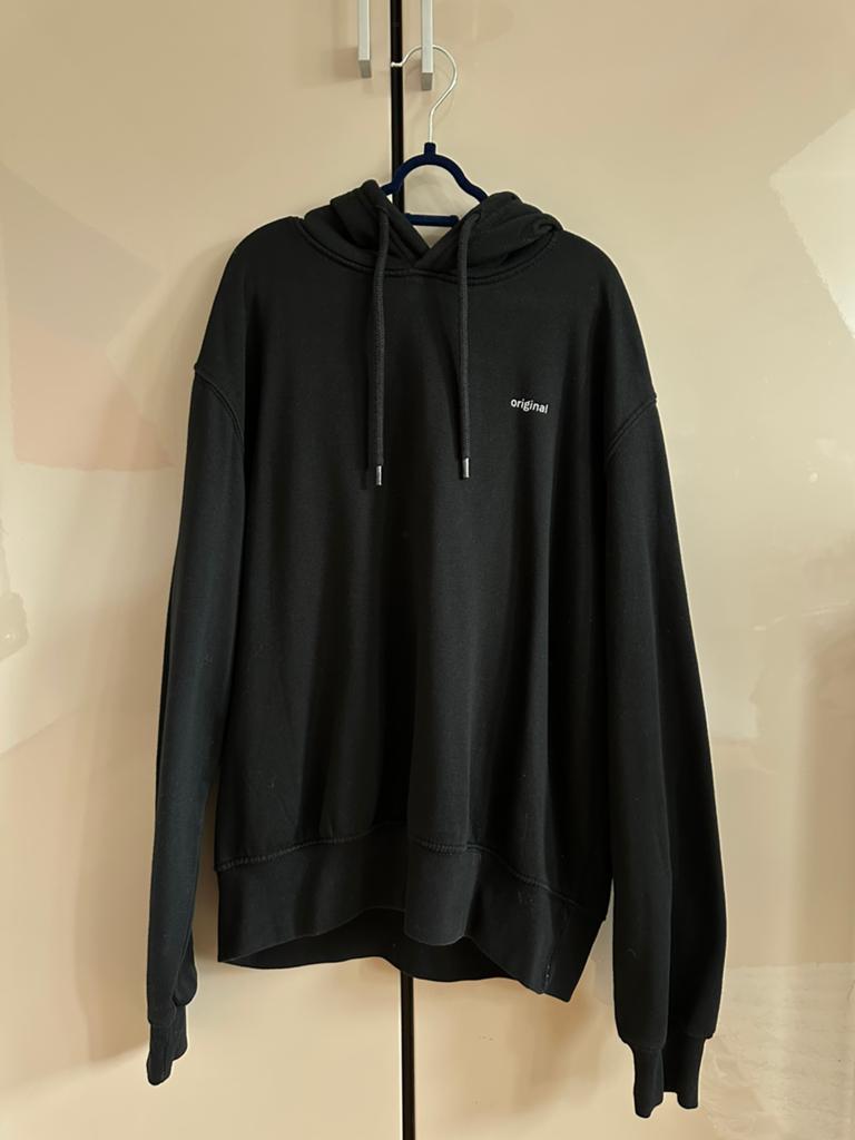 Hoodie, Ophalen of Verzenden, Gedragen, Maat 36 (S), Zwart
