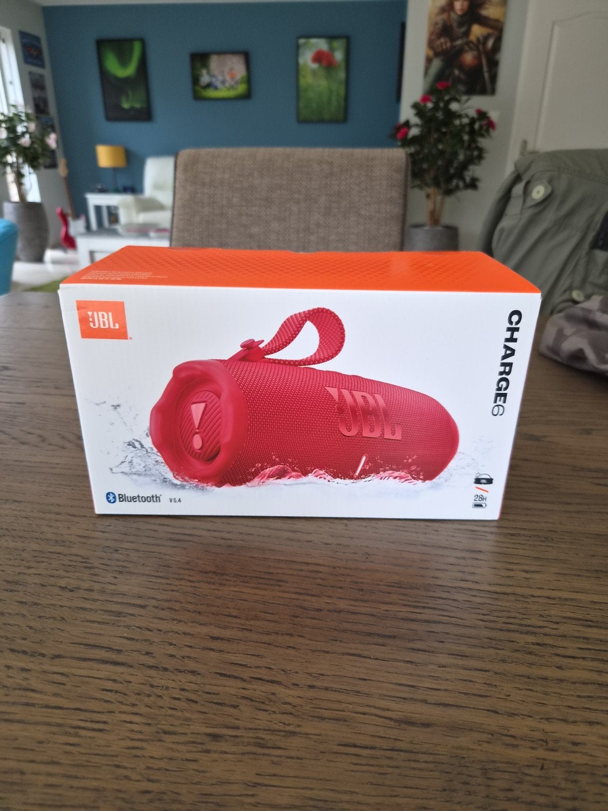 JBL charge 6 red., JBL, Nieuw, Ophalen of Verzenden, Draagbare speaker
