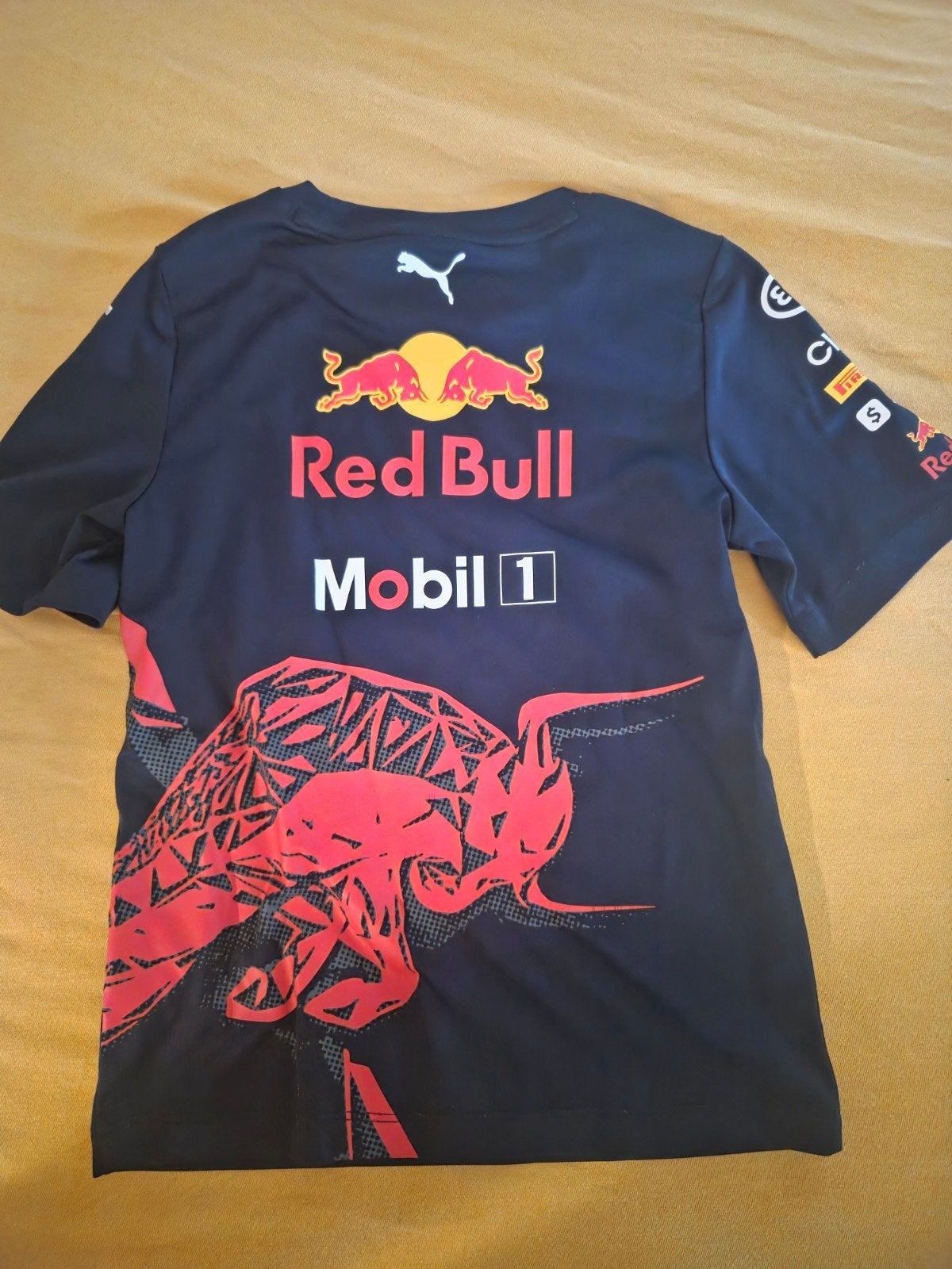 Max Verstappen Puma shirt jongens maat 116, Kinderen en Baby's, Puma, Ophalen of Verzenden, Zo goed als nieuw, Shirt of Longsleeve