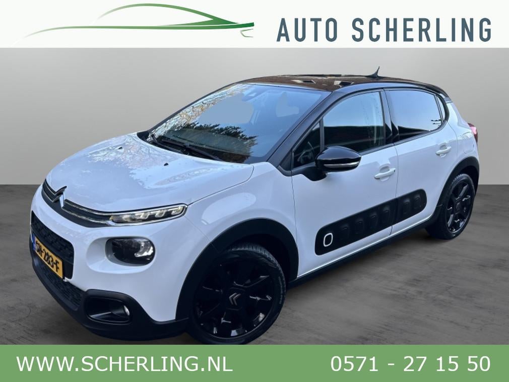 Citroën C3 1.2 Shine Navi, Camera, Carplay, 17" LMV, Trekha, 21 km/l, Euro 6, 1199 cc, Met garantie (alle)