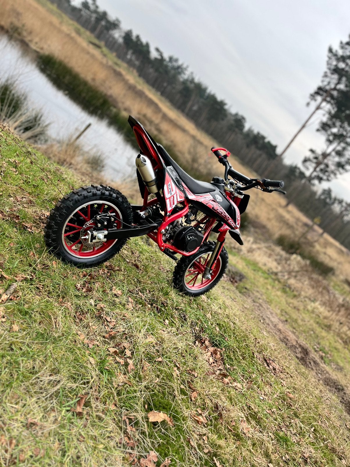 Fossa fun mini dirt bike 49cc, 29 cc, 0 versnellingen, Zo goed als nieuw, Ophalen