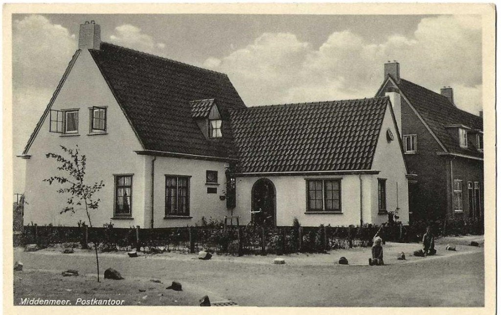 t27-186   Middenmeer, Verzenden, 1920 tot 1940, Ongelopen, Noord-Holland