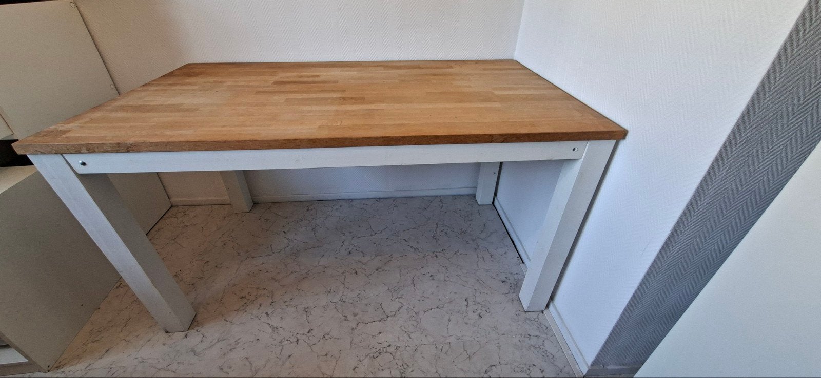 eettafel, Ophalen, Gebruikt, 25 tot 50 cm, Rechthoekig