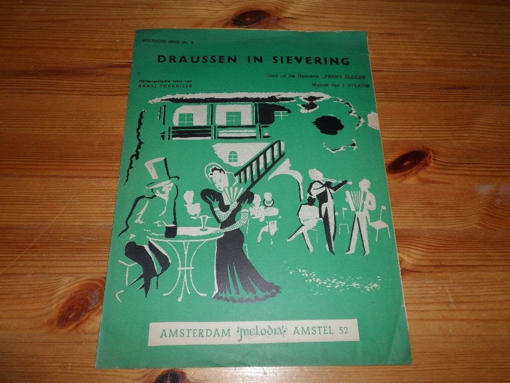 Draussen in sievering - j. Strauss, Muziek en Instrumenten, Zang, Gebruikt, Ophalen of Verzenden, Artiest of Componist