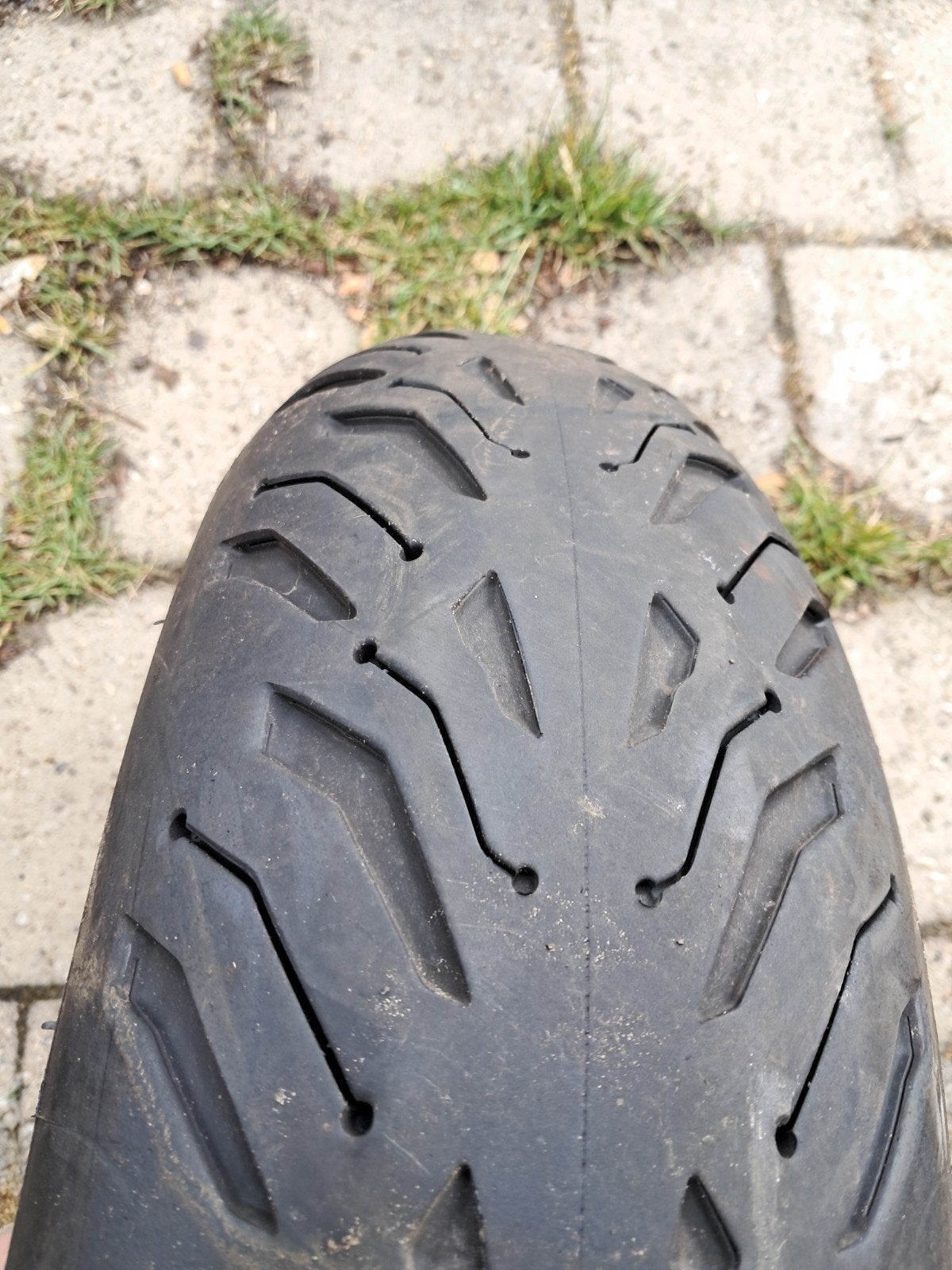 Motorband 180/55/17, Ophalen