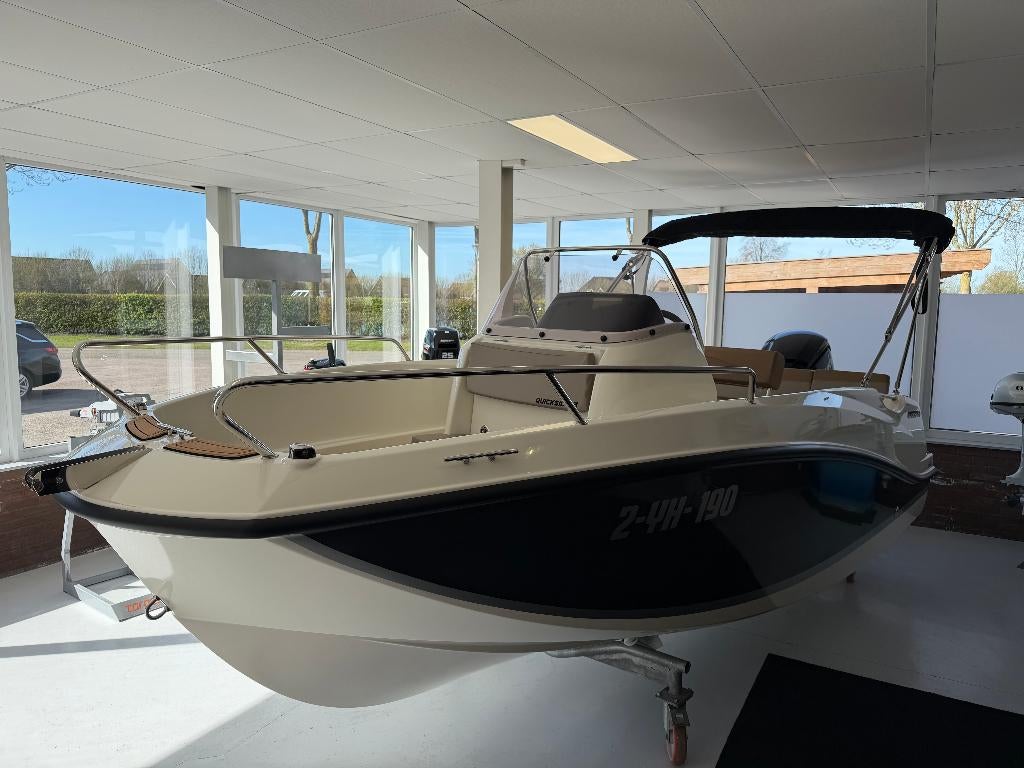Quicksilver 505 Open incl. Mercury 80 pk | Vaarklaar!, Quicksilver, Quicksilver, Zo goed als nieuw, Quicksilver