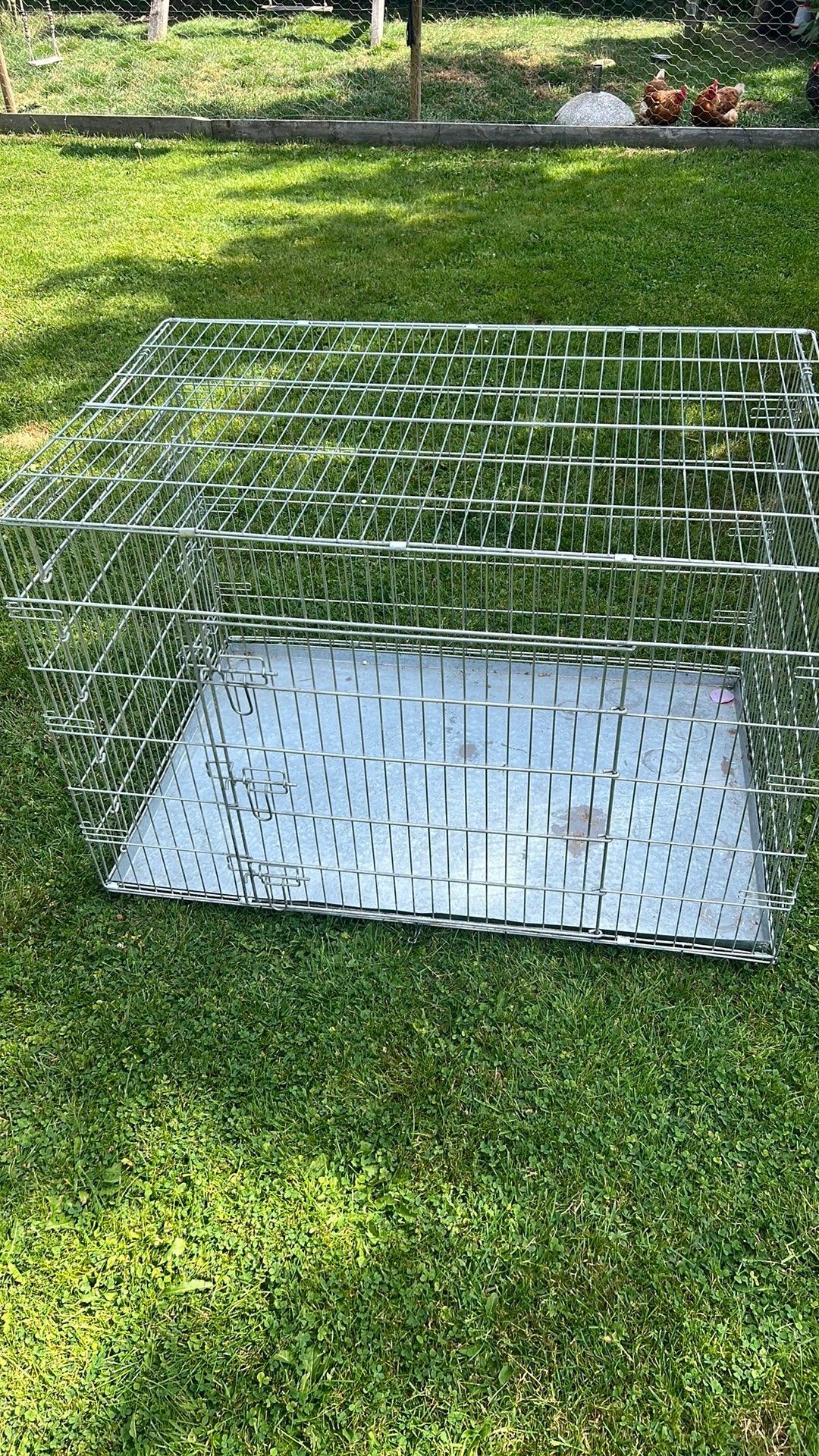 Grote hondenbench, Ophalen, Gebruikt, 110 cm of meer, 65 tot 100 cm