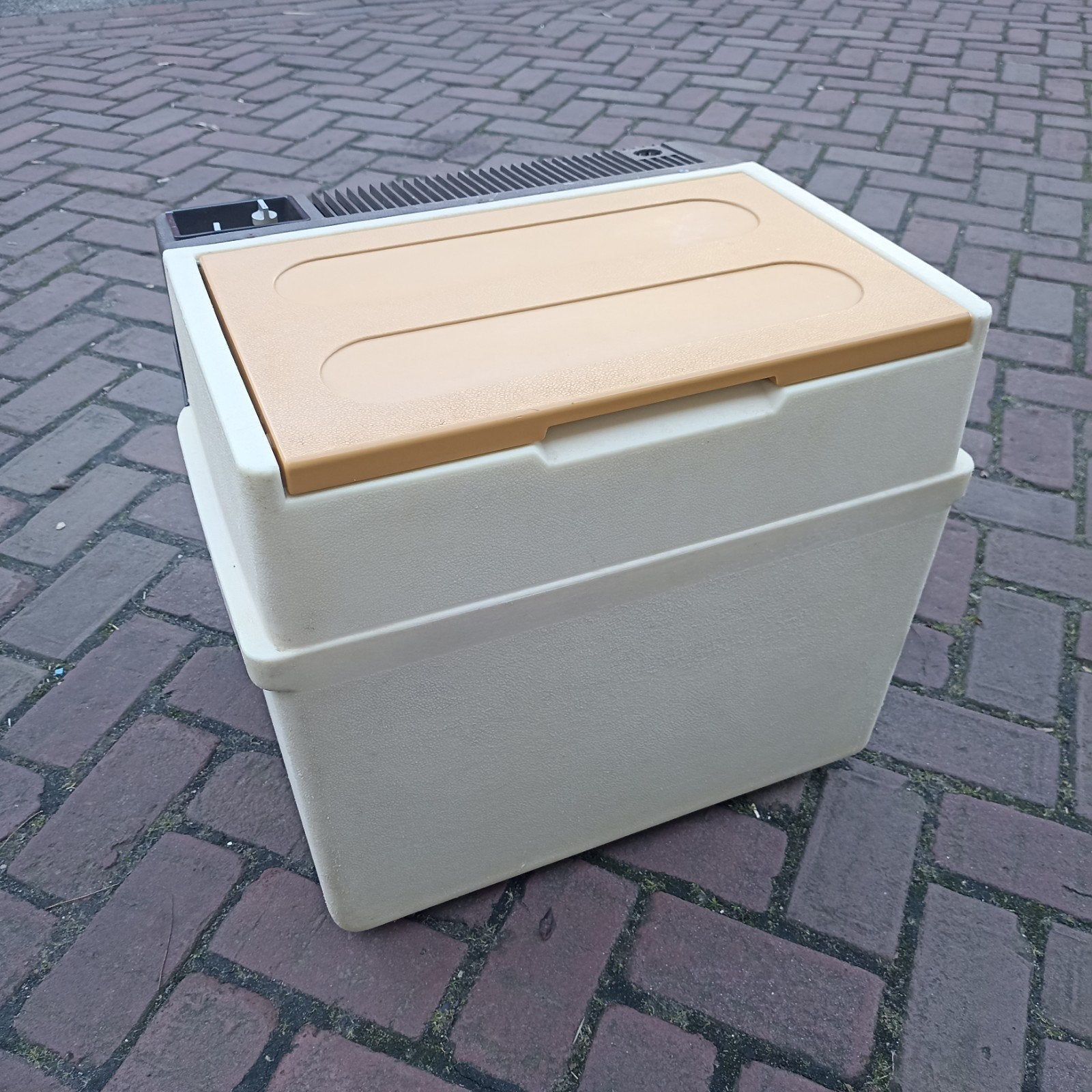 Vintage Elektrische Koelbox - Perfect voor onderweg!, Ophalen, Gebruikt, Elektrisch