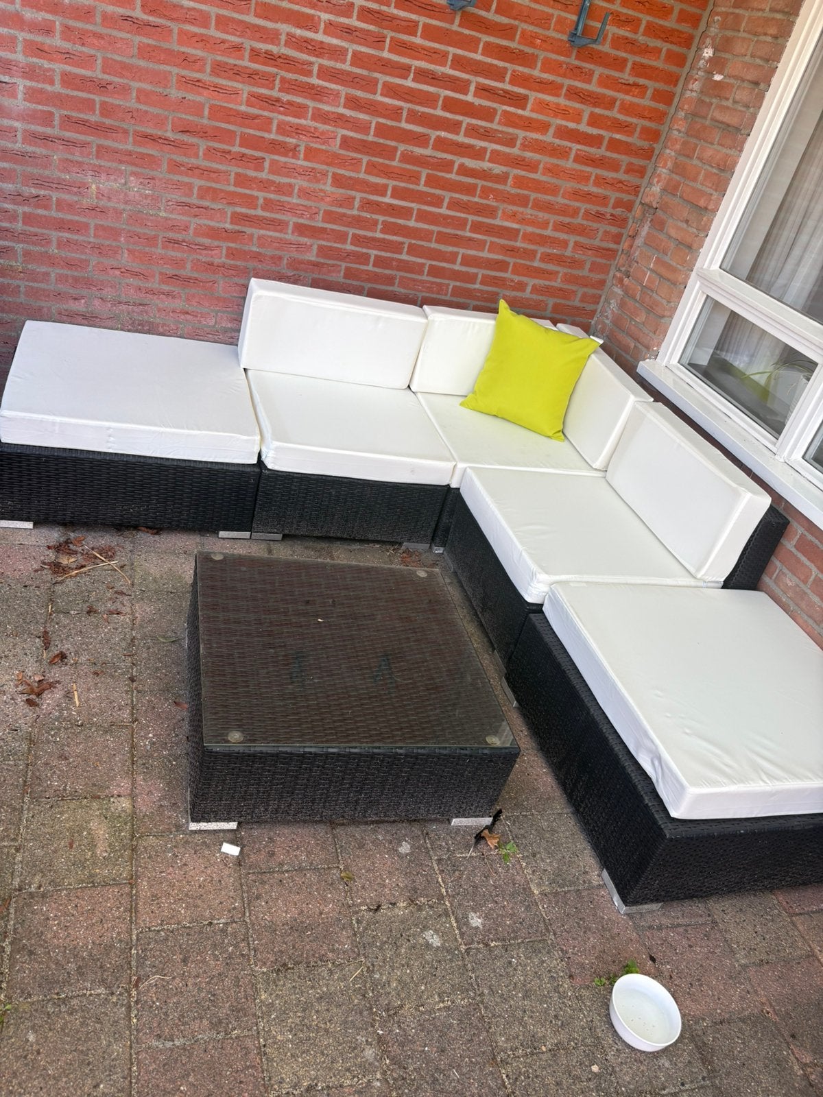 Loungeset tuinset, Ophalen, Gebruikt