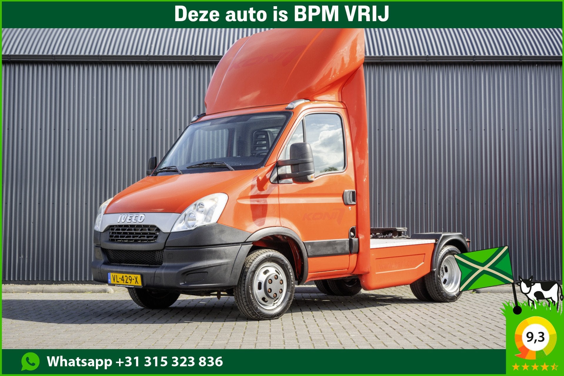 Iveco Daily *40C17 | Be-Trekker | Airco | 6.235 KG Opleggerg, Euro 5, Gebruikt, Zwart, 4 cilinders
