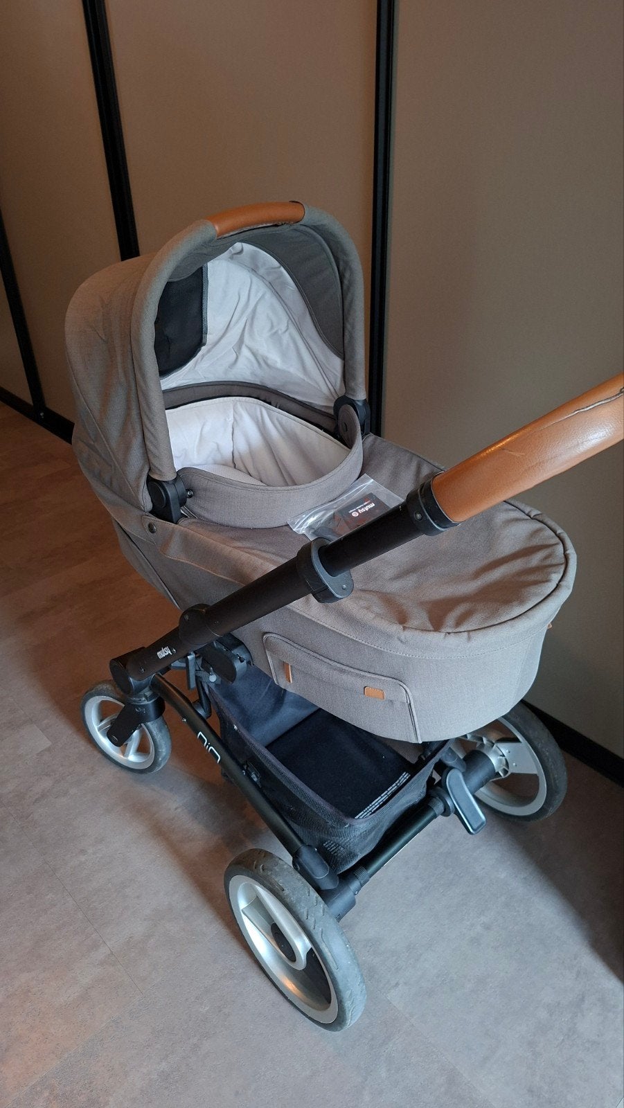 Mutsy Nio Adventure Sea Green Combiwagen met accessoires, Kinderen en Baby's, Kinderwagens en Combinaties, Ophalen, Gebruikt, Combiwagen