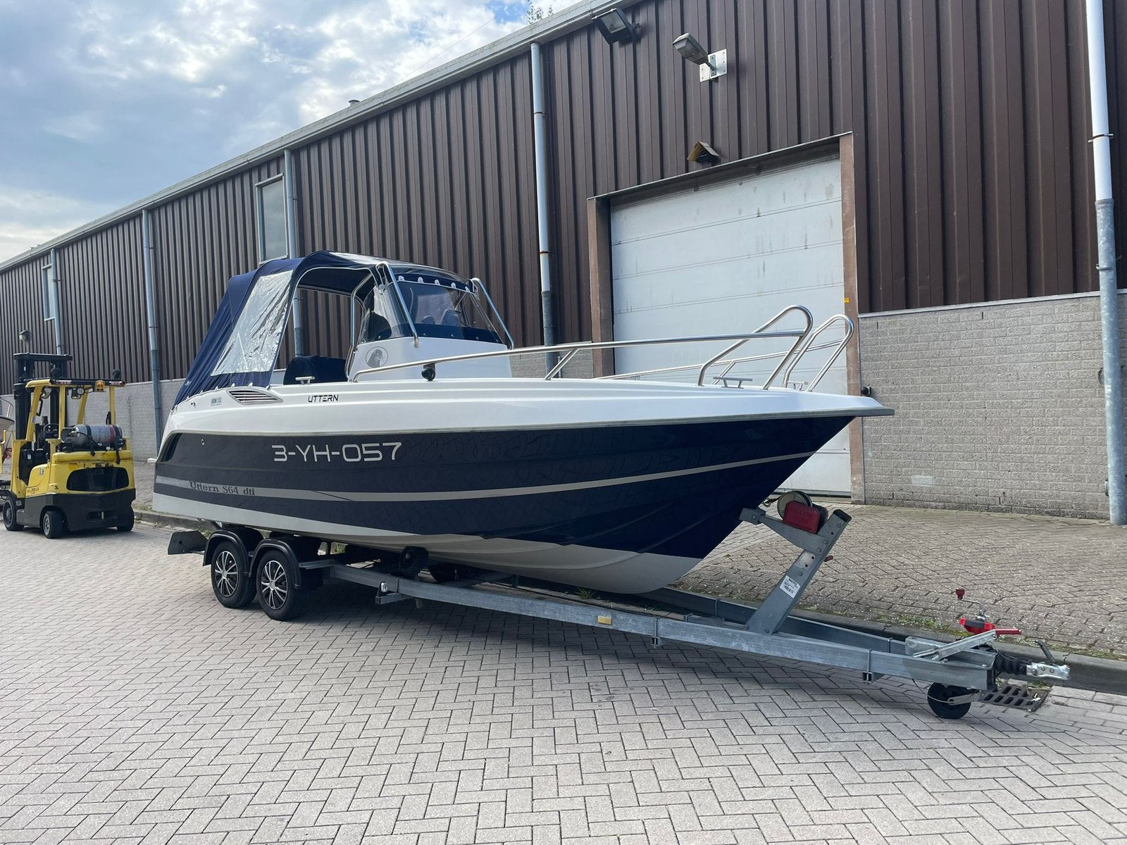 Uttern S64 DTI Diesel, 70 pk of meer, Overige merken, Gebruikt, Binnenboordmotor