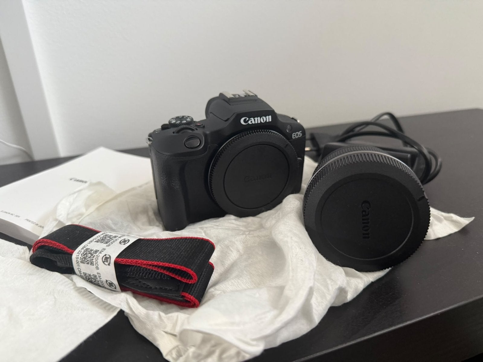 Canon EOS R100 Systeemcamera met RF-S 18-45mm lens, Audio, Tv en Foto, Ophalen, Canon, Beeldstabilisatie, Zo goed als nieuw