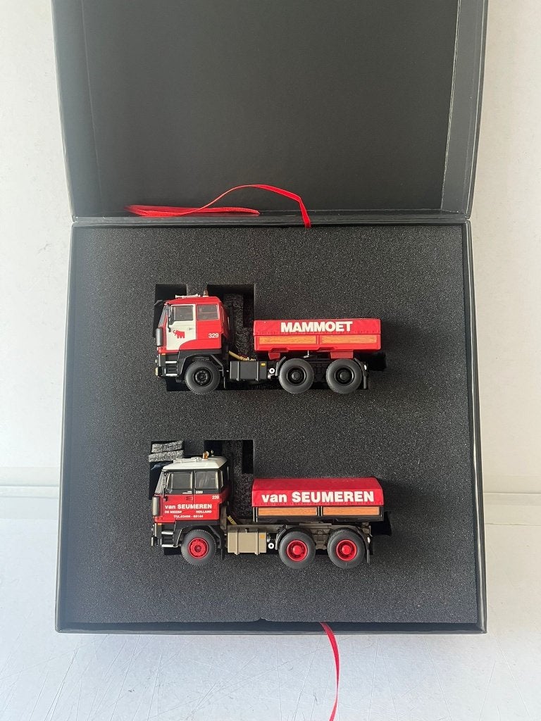 WSI 9353 DAF 3300 set Mammoet / Van Seumeren schaal 1:50, Ophalen of Verzenden, Nieuw, Bus of Vrachtwagen, Wsi
