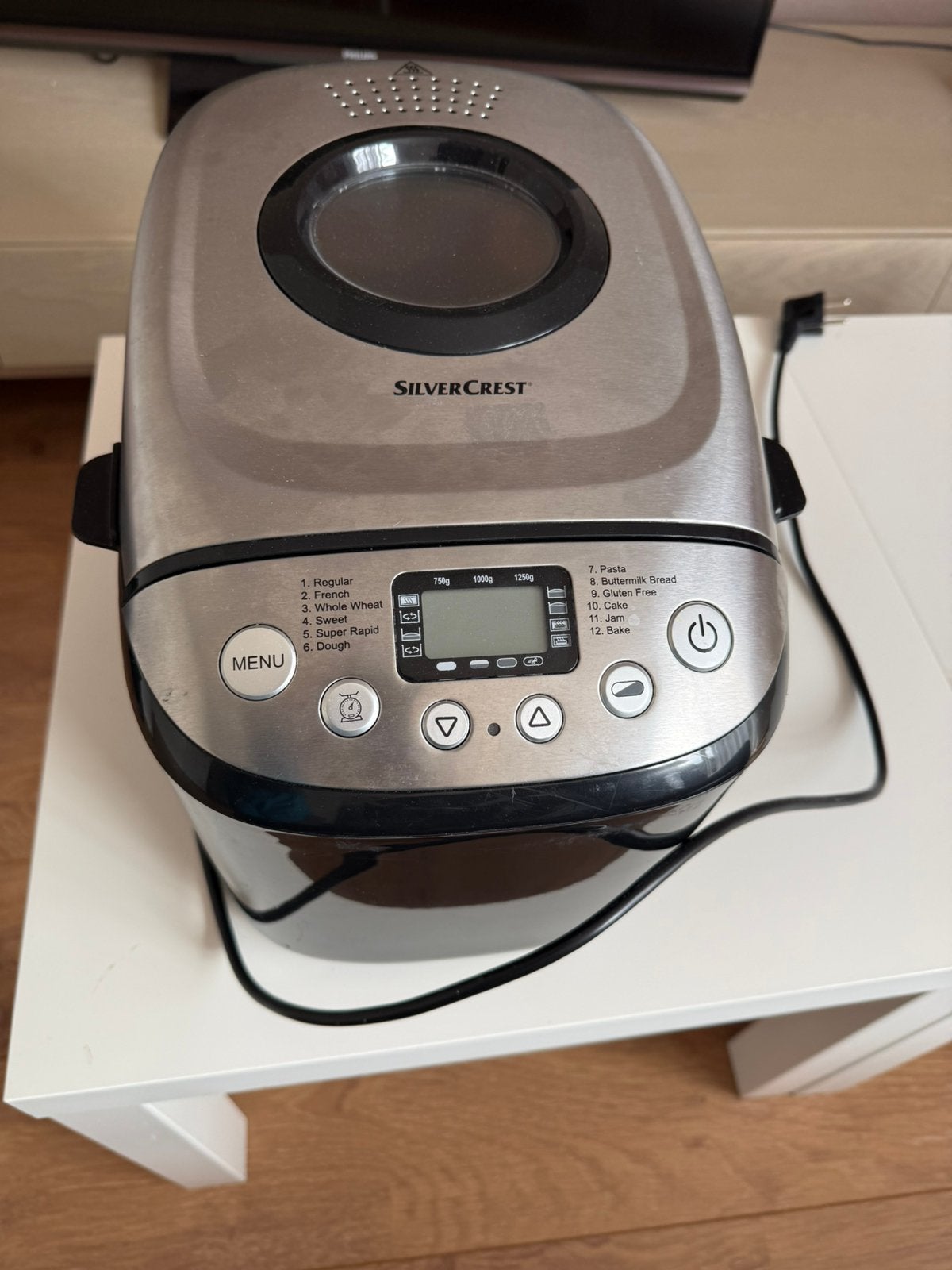 Broodbakmachines Silvercrest, Met timer, 800 tot 1200 gram deeg, Ophalen of Verzenden, Gebruikt