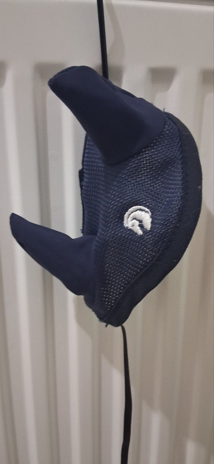 Blauw hobby horse oornetje, Ophalen of Verzenden, Zo goed als nieuw, Overige disciplines