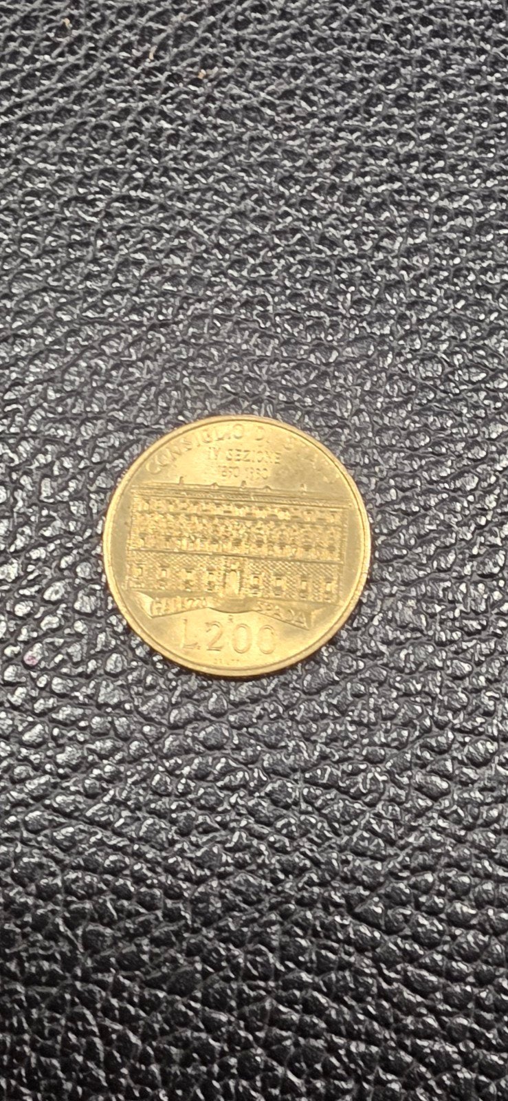 Italië 200 lire 1990 State council, Ophalen of Verzenden, Italië