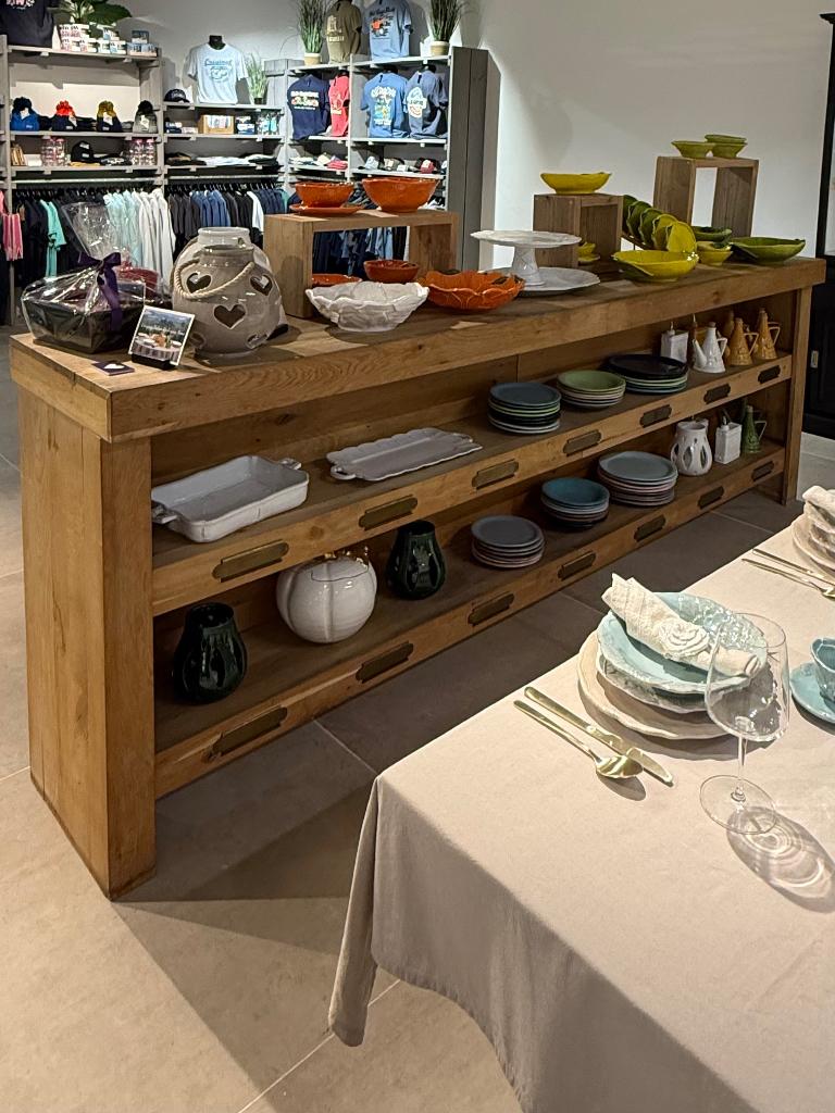 Toonbank / Winkel kast / Dressoir, Ophalen, Met plank(en), Gebruikt, 200 cm of meer